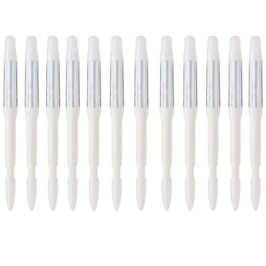 IPPINKA Sustee Aquameter, White, Small, Bundle of 12, Soil Moisture Meter for Potted Plants - Plant Water Sensor (Refillable Style)