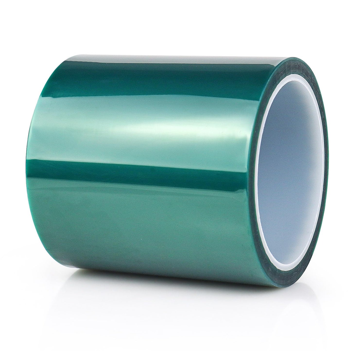 BOMEI PACK High Temp Tape, High Temperature Masking Tape, 4 inches x 108 Feet, Heat Resistant, Epoxy Release Tape, Ideal for Painting, Powder Coating, Circuit Boards