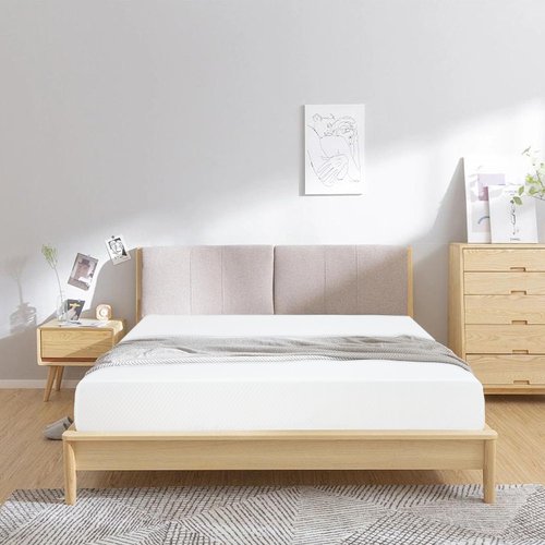 BestMassage 6-Inch Gel Memory Foam Mattress - Medium Firm Feel | CertiPUR-US Certified | Pressure Relief & Cooling Ventilation