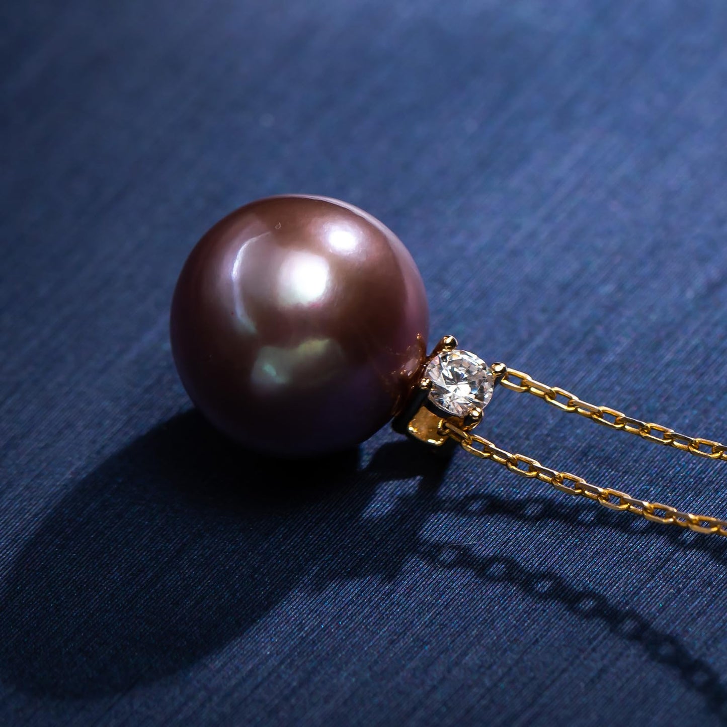 Nacréliser Elegant 12-13mm Purple Freshwater Pearl Necklace - Exquisite Women's Birthday Gifts, Gift for Women, and Jewelry Present for Wife or Mom