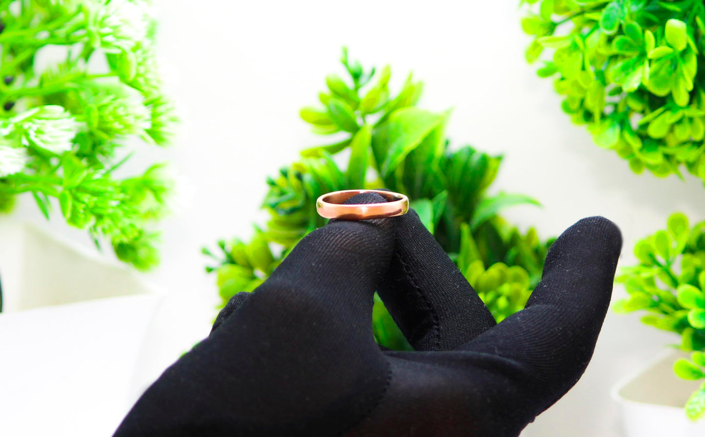 Krishnaa Jewels Pure Copper Handmade Classic Band Ring Ethnic Gift Jewelry for Men and Women (12)