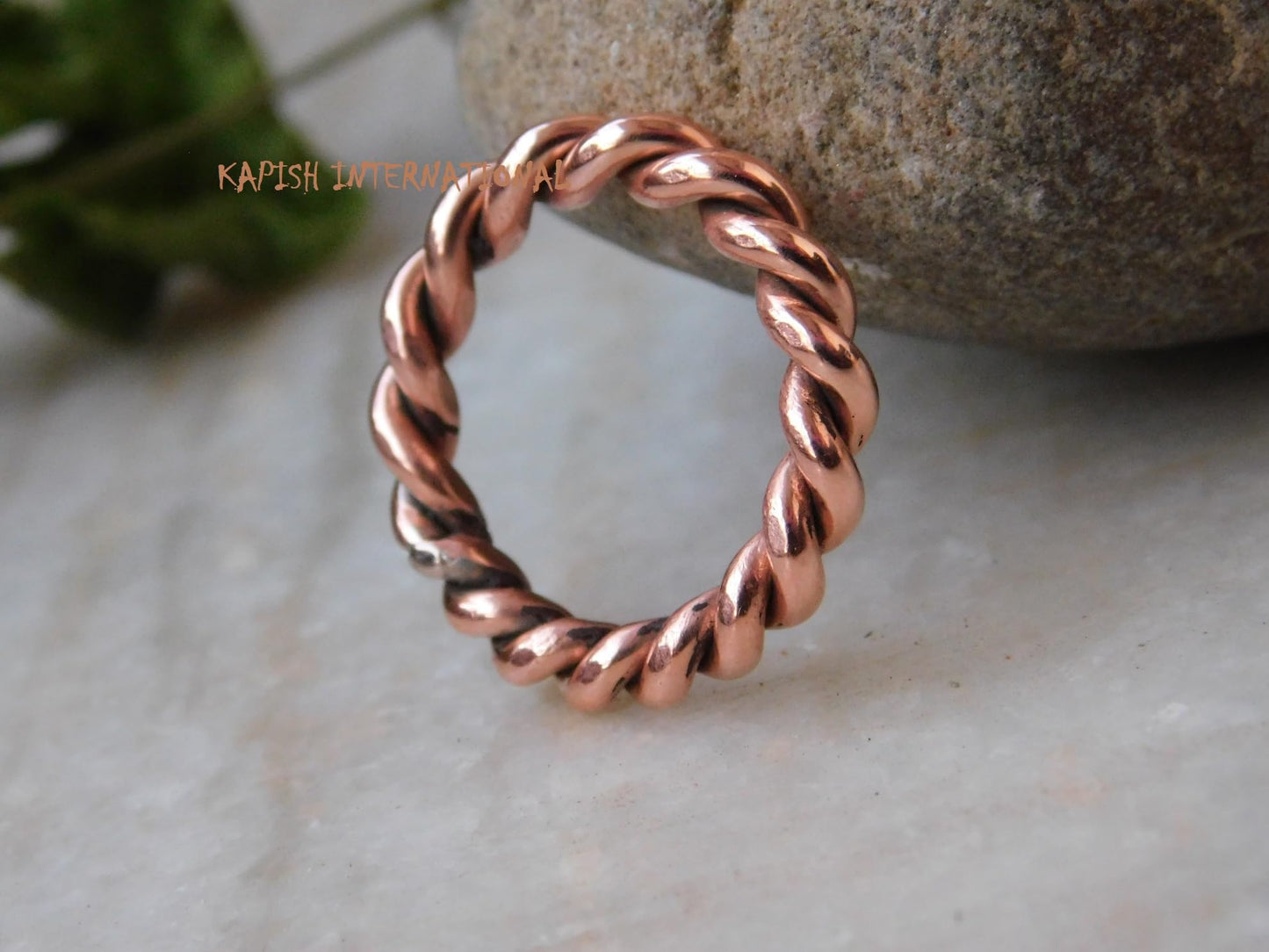 Generic Pure copper tensor rings twisted, Simple ring, Tensor Rings Twist Ring Jewelry, Solid Copper Twisted ring for Men and Women, Jewelry for Unisex, (9)
