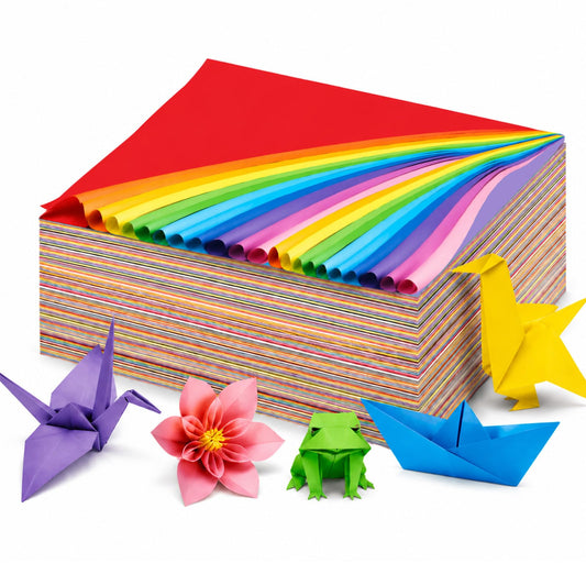 Henoyso 1000 Sheets Construction Paper Bulk, 9 x 12 Inches Assorted Colored Lightweight Paper Craft for Kids Classroom Teachers, School Supplies for Arts and Crafts (Multicolored)