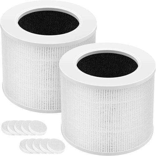LEVOIT Core Mini Replacement Filter - 2-Pack with 10 Fragrance Sponges for Core Mini Air Purifier