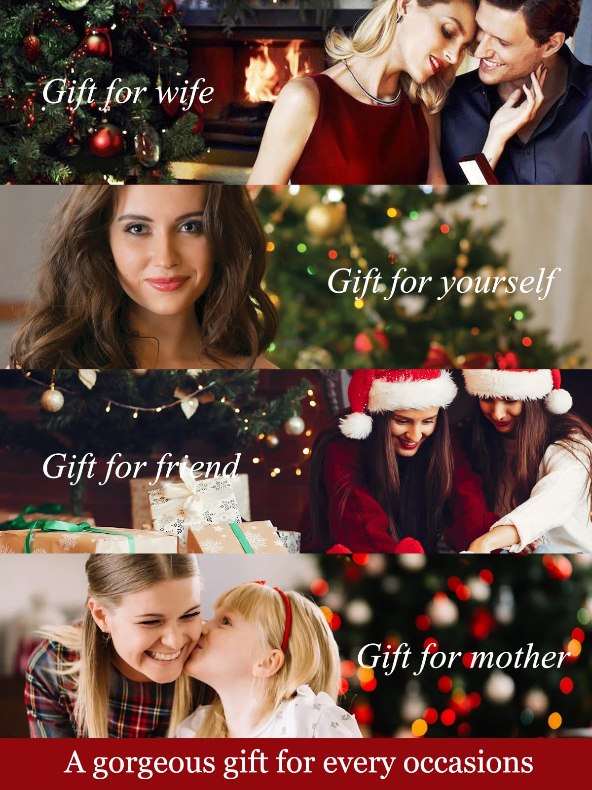 JIYVY32 Pink Tourmaline Infinity Necklace for Women October Birthstone Necklaces 14k Gold Plating Anniversary Birthday Gifts for Wife Her Mom Girlfriend Birthstone Jewelry Gifts for Women