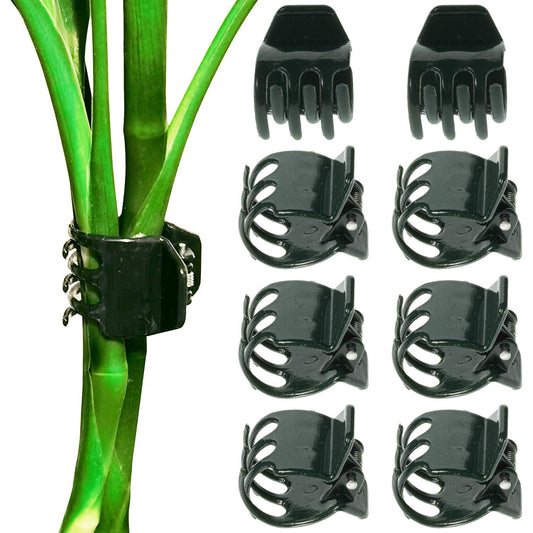 BEADNOVA Plant Clips 50Pcs Large Orchid Clips for Orchid Support Plant Support Flower Vine (2cm, 50PCS)