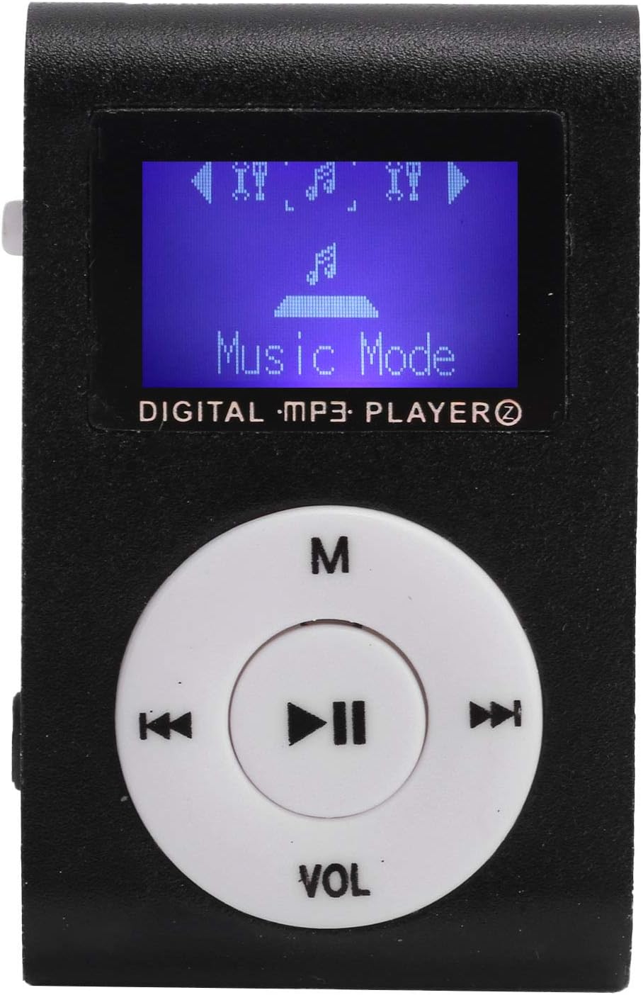 Ejoyous MP3 MP3 32G Player, Portable Music Player with Back Clip and LCD Mini Screen for Sports, Support Memory Card