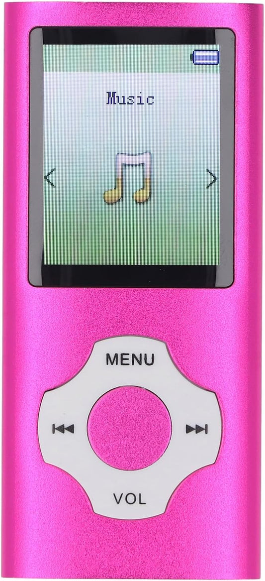 Zopsc MP3 MP4 1.8in 128GB Player, Lossless Sound Portable Video Music Player, Color Screen Digital Music Player
