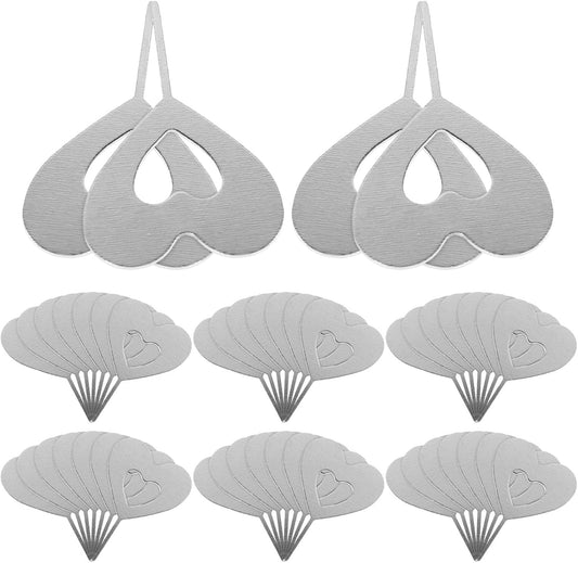 100pcs VALICLUD Heart-Shaped Sim Card Pin Ejector Tool Universal Sim Tray Remover Needles for Smartphones and Tablets