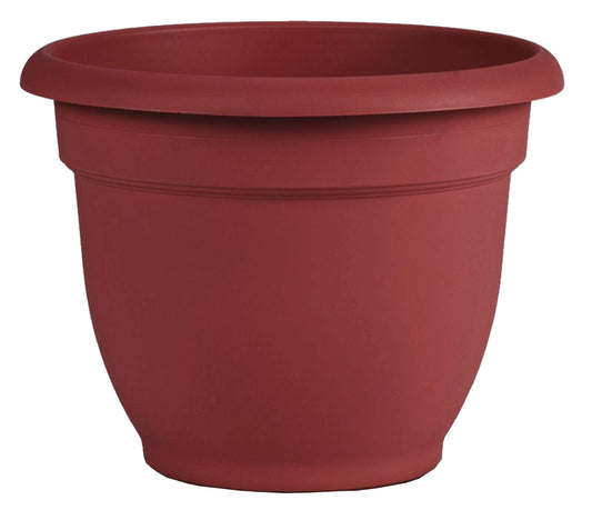 Bloem AP0613 Ariana Self Watering Planter 6" Burnt Red, 6"
