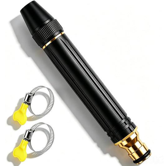 2026 New Jet Nozzle Power Washer for Garden Hose,Garden Hose Nozzle High Pressure Powerful Cleaning Spray Evenly,High Pressure Hose Nozzle for Car Washing