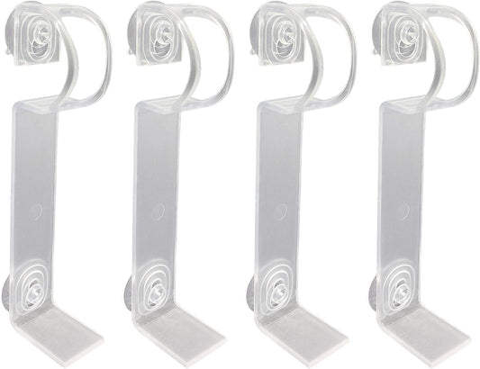 612 Vermont Window Candle Holders - Secure Suction Cups & L-Shaped Bracket | Fits Most Candles, Pack of 4