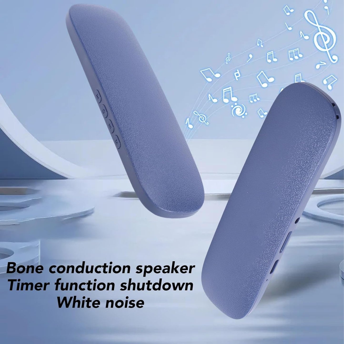 YUEHISY 5.4 30/60min Portable White Noise Sleep Speaker, Bluetooth Pillow Speaker for Sleeping, HiFi Sound Machine