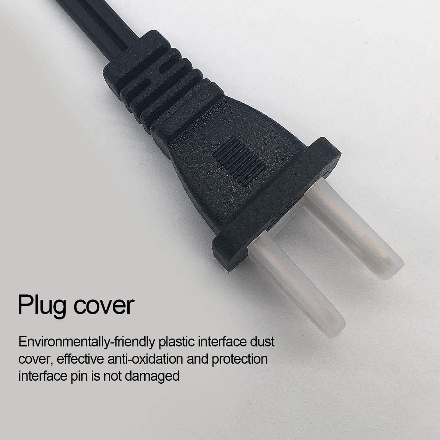 BestCH 120V 60Hz 20W SA-CT60BT SACT60BT SA-CT60 220-240V) AC Power Cord Outlet Socket Cable Plug Lead for Sony Active