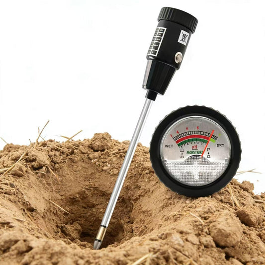 Soil Moisture Meter, Quickly detect Soil Acidity and Alkalinity Without the Need for Batteries, Portable Soil ph Meter, Le for Gardens, Lawns, Larms, and Indoor Potted Plants,295 mm Long
