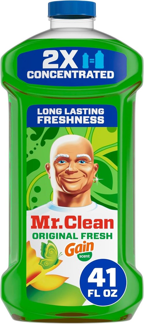 Mr. Clean All-Purpose Cleaner - Multi-Surface Cleaning Liquid for Home & Kitchen, 41oz