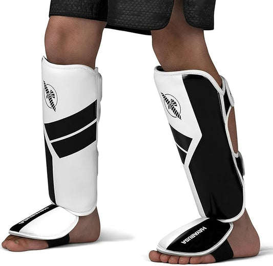 Hayabusa S4 Kids Shin Guards, Muay Thai, MMA, Kickboxing, Martial Arts