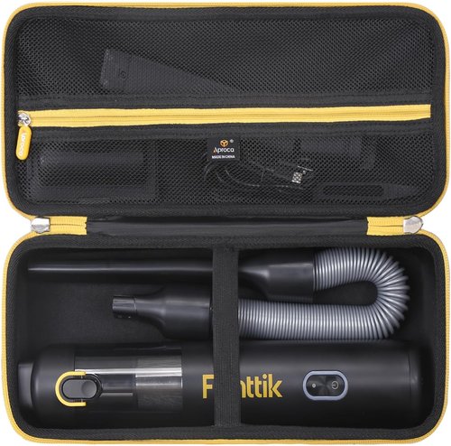 Aproca Hard Storage Case for Fanttik Slim V8/V10 Cordless Car Vacuum - Portable & Durable - Black