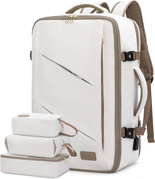 Backpack, 40L 3 Packing Daypack LOVEVOOK Travel Carry on Large Personal Item Travel Bag for Men & Women Flight Approved