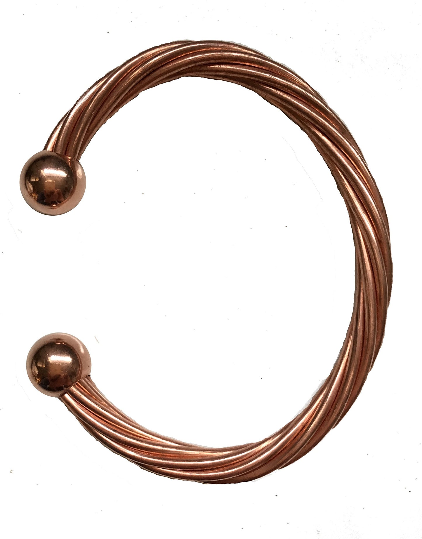 KiskatomCat Pure Copper Magnetic Bracelet for Men or Women, Made in USA