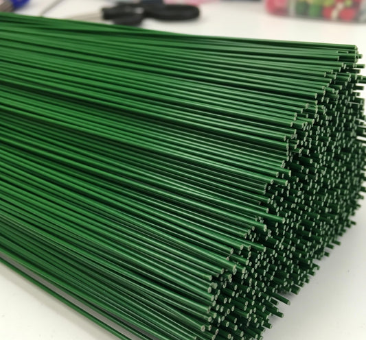 18" Floral Wire (20 Gauge) - 650 Pieces - Wholesale Quantity Box. Florist Stem Wire for Wedding, Prom, Corsage, Flower Arrangement, Boutonniere, Crafts and More.