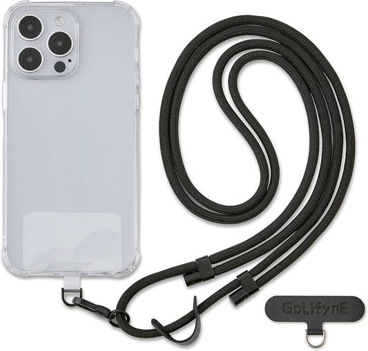 16 2 Universal Phone Lanyard, Anti-Theft Crossbody Strap for iPhone Pro Max and Most Smartphones, Adjustable Cell Phone