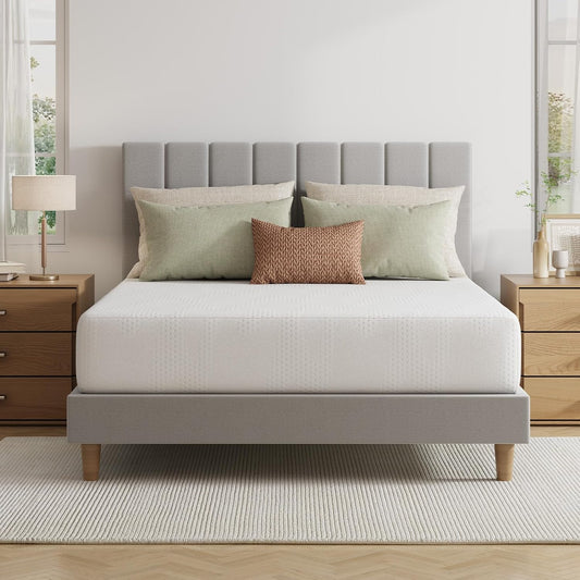 Novilla Queen Mattress - 10 Inch Gel Memory Foam for Comfortable, Cooling Sleep | CertiPUR-US Certified