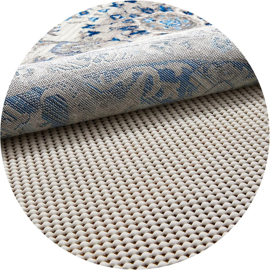 Veken Round Rug Pad Gripper - 6 Ft Non-Slip Circle Mat for Hardwood & Tile Floors