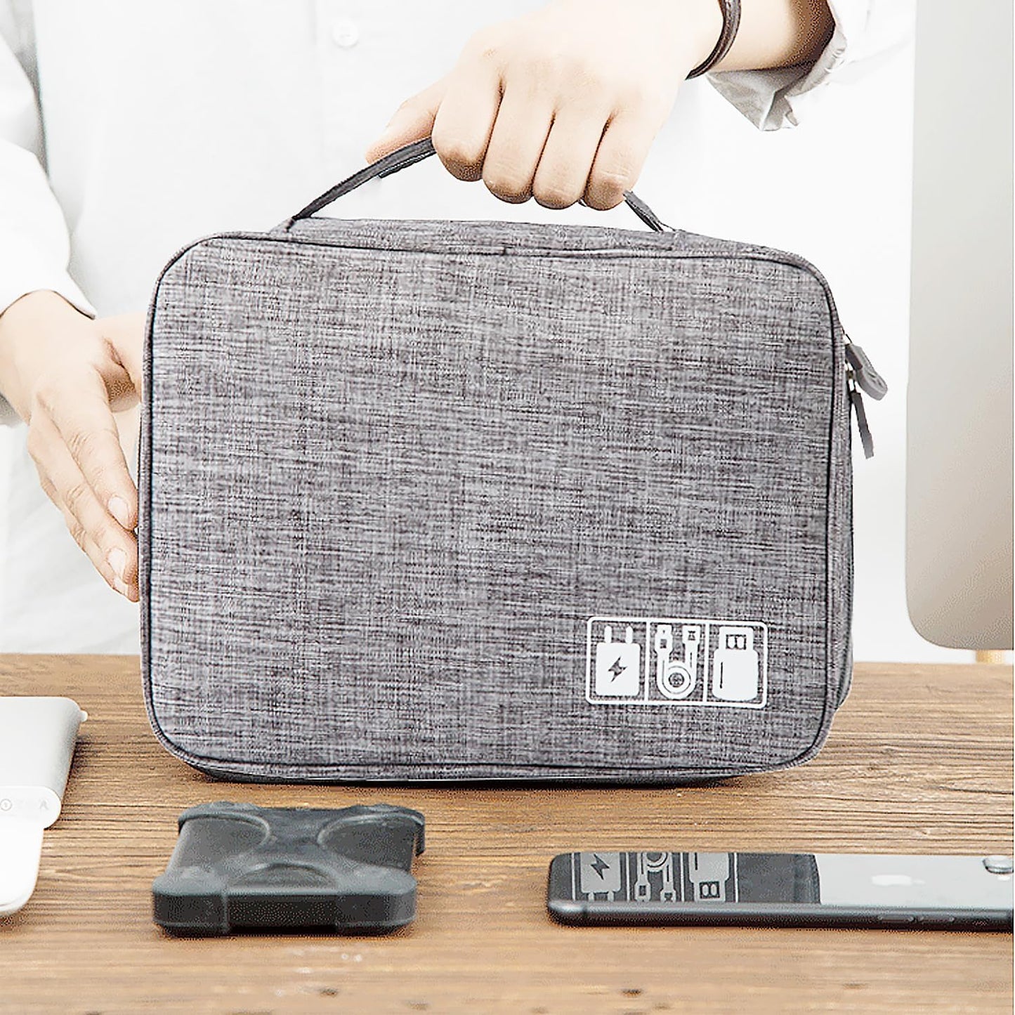 3.5x7 inches Compact Organizer Case for Small Electronics