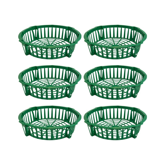 OFXDD Plant Trays - 6 Pcs Planting Basket for Onion - Plastic Trays for Flower Bulbs - Reusable Seedling Trays for Gardening, 11.22 Inch