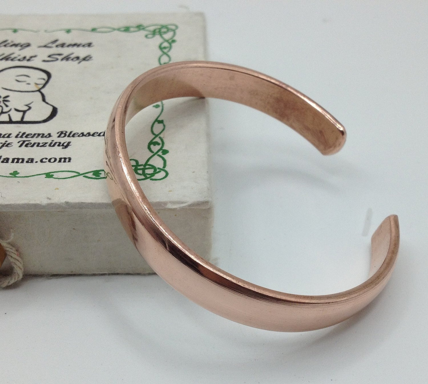 Healing Lama™ Hand Forged 100% Copper Bracelet. Unisex, Made with Solid and High Gauge Pure Copper.