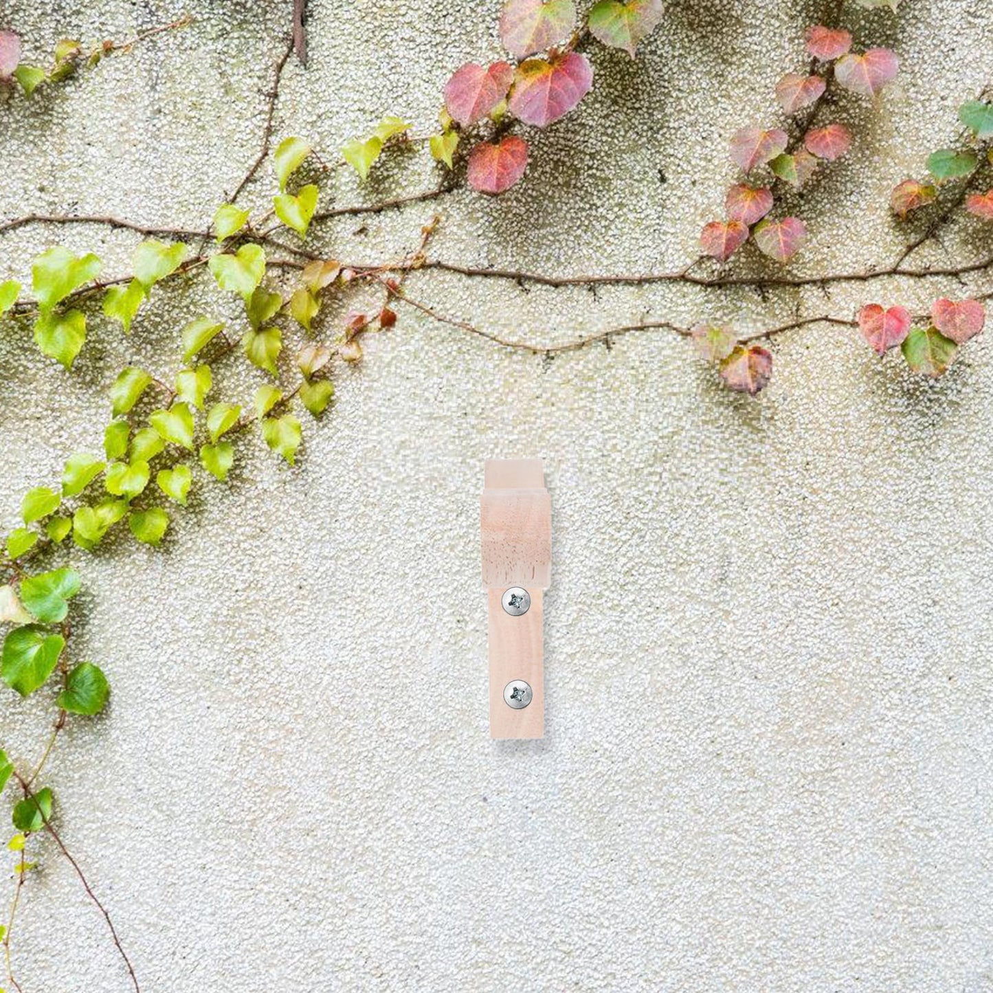 Yardenfun 2pcs Wall-Mounted Plant Hanger Hooks, Outdoor and Indoor Wooden Flowerpot Brackets for Hanging Planter Baskets, Wind Chimes, Lanterns, Garden and Patio Decor