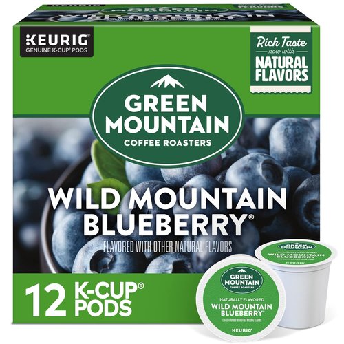 Green Mountain Coffee Roasters Wild Mountain Blueberry K-Cup Pods - Light Roast, 72 Count