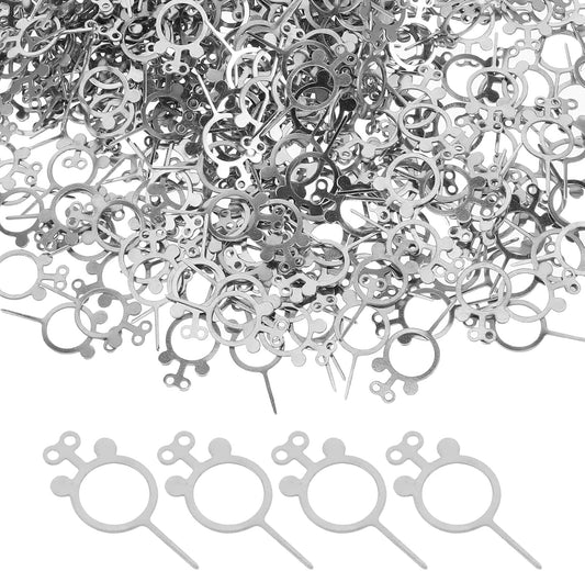 400pcs Set GALPADA Sim Card Ejector Pin and Tray Removal Tool for Smartphones and Tablets, Metal Phone Sim Card
