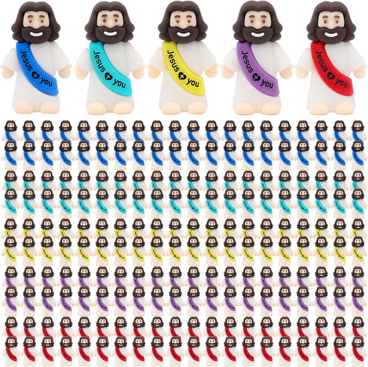 YuDanae Mini Baby Jesus Figures - 200pcs Bulk for Sunday School & Religious Events | Perfect Baptism & Easter Gifts