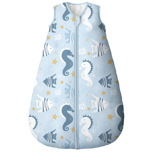 Yoofoss Baby Sleep Sack - 0-6 Months TOG 2.5 Wearable Blanket | 100% Organic Cotton, Warm & Comfy