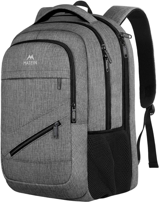 Backpack, 17 Inch Backpack, MATEIN Travel Laptop Work TSA Approved Carry on Large Computer Business Bag for Men Women