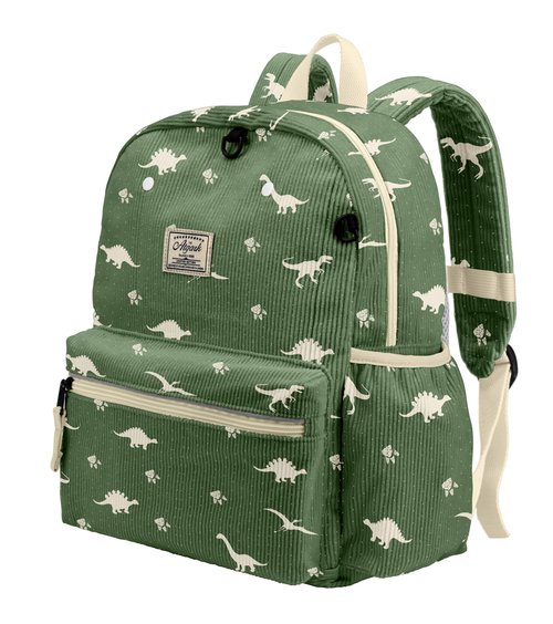 Corduroy Toddler Backpack for Boys 2-5: Kids Preschool Backpacks for Girls -13.5" H Fit Folder