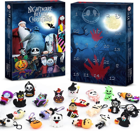 SWIND Christmas Advent Calendar 2026 - Horror Figures Countdown with 24 Collectible Dolls for All Ages