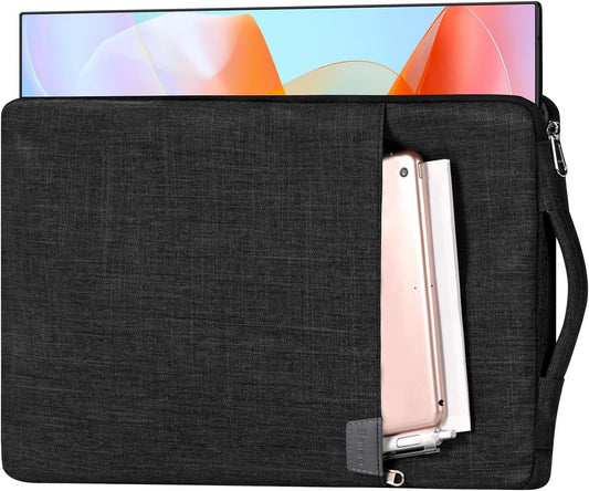 Banero 17.3-inch 17.3" Portable Monitor Case with Acessories Storage, Sleeve for Most Portable Monitors