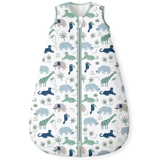 Yoofoss Baby Sleep Sack - 1.5 Tog Organic Cotton Wearable Blanket for 12-18 Months | Warm & Comfy