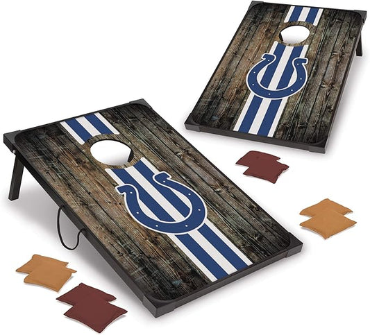 Wild Sports NFL 2' x 3' MDF Deluxe Cornhole Set - with Corners and Aprons