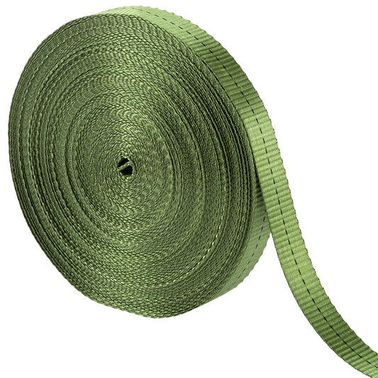 Biubee 2,425 Lbs Strength Tree Straps - 108FT Tree Tie Support Straps for Staking, Green Blend in with Landscaping for Guying Young Trees Straight and Storm Protection, for Outdoor Plants, 1" Wide