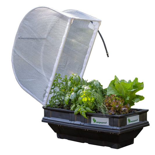 Vegepod - Raised Garden Bed - Self Watering Container Garden Kit with Protective Cover, Easily Elevated to Waist Height, 5 Years Warranty (Small)