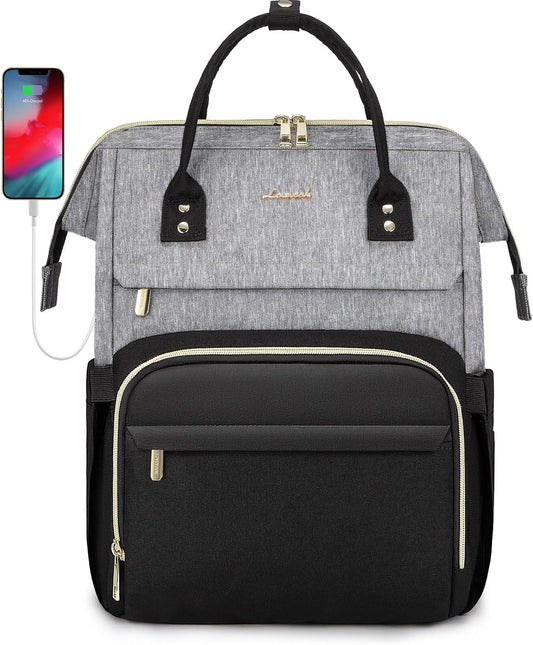 Backpack Backpacks Backpack 17-Inch LOVEVOOK Laptop for Women Fashion Business Computer Travel Bags Purse Doctor Nurse