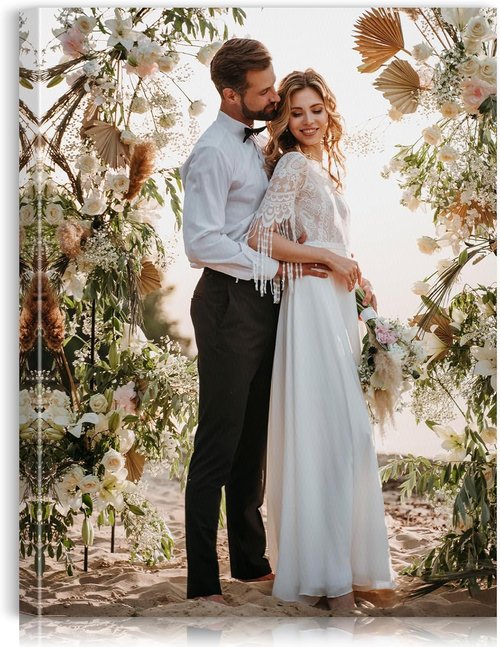Custom Canvas Prints - Personalized Photo Wall Art for Weddings, Family, Pets | Home Decor