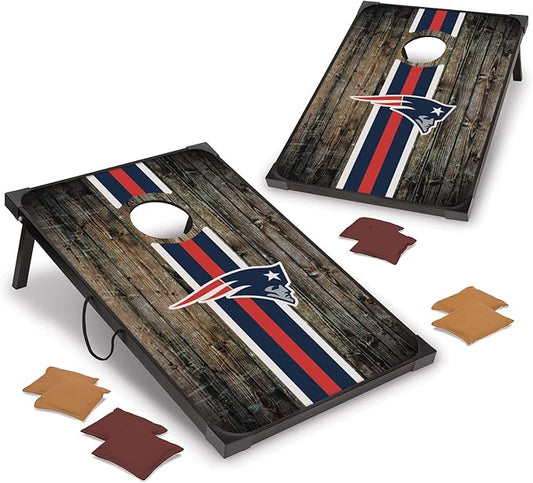 Wild Sports NFL 2' x 3' MDF Deluxe Cornhole Set - with Corners and Aprons
