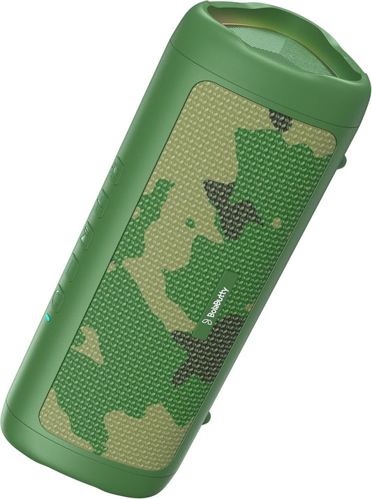 BolaButty IPX5 20H BT5.3, Bluetooth Speaker with HD Sound, Portable Wireless, Waterproof, Up to Playtime, TWS Pairing