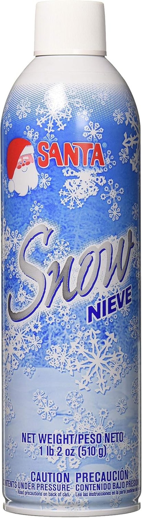 CHASE PRODUCTS White Spray Snow - 18-Ounce Decorative Snow Spray for Holiday Crafts