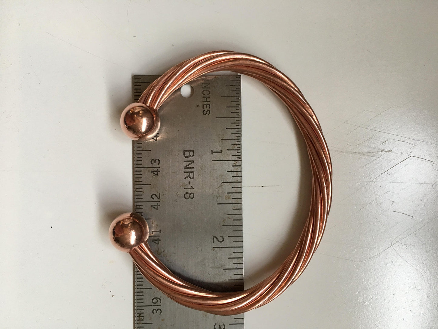 KiskatomCat Pure Copper Magnetic Bracelet for Men or Women, Made in USA